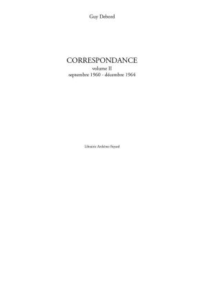 [Correspondance 02] • Correspondance 2